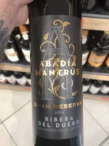 2016 Abadía Mantrús Gran Reserva Ribera del Duero Vivino España