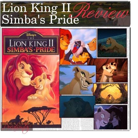 Lion King II Simba S Pride Review Lion King Ii Music Book Lion King