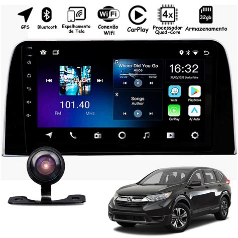 Central Multimídia Aikon Core G2 Hyundai CRV 2018 2019 Gps Carplay