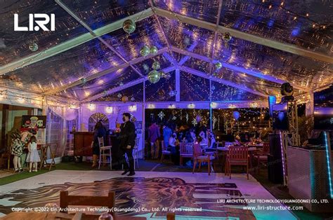 Clear Outdoor Party Tent - Liri Structure