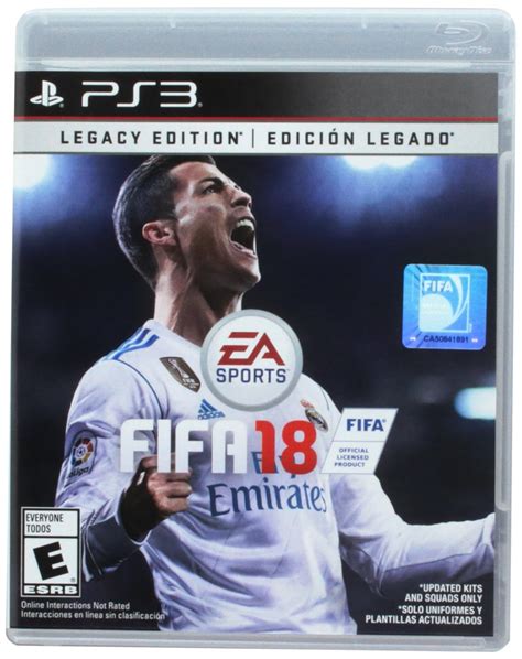 Fifa 18 Legacy Edition Playstation 3 Video Games