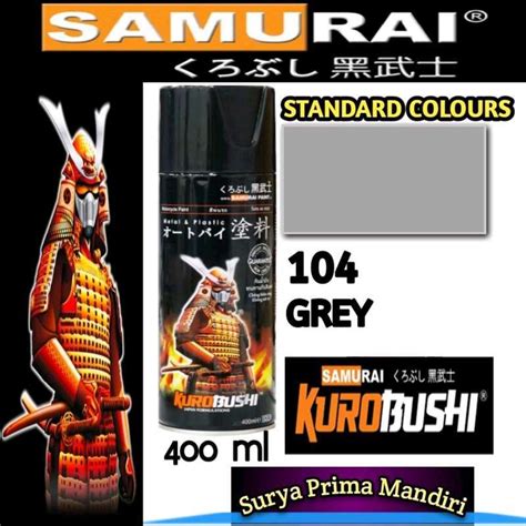 Jual Grey Samurai Paint Grey Ml Cat Semprot Pylox Pilok Pylok