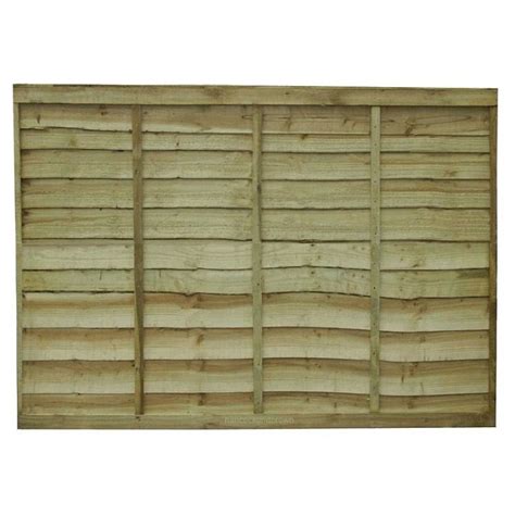 Fence Panel 6ft X 3ft Pressure Treated Green