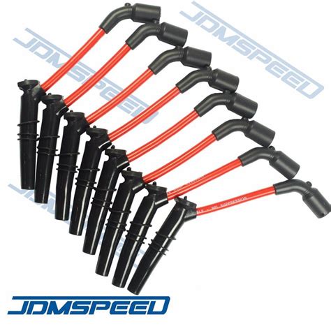 Jdmspeed 10 5mm Huge Spark Plug Wires Set Chevy Gm Pontiac Chevrolet Ls1 Ls2 Ls3 Ebay