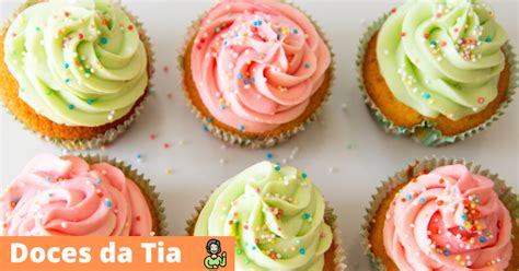 Receita De Cupcake De Lim O Del Cias Refrescantes Para Saborear