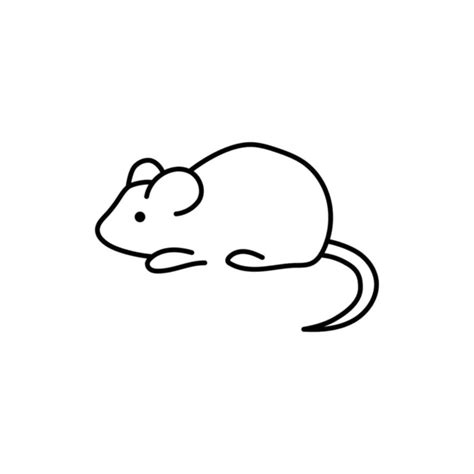 Cute mouse silhouette Stock Photos, Royalty Free Cute mouse silhouette ...