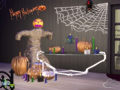 Sims 4 Halloween Decor