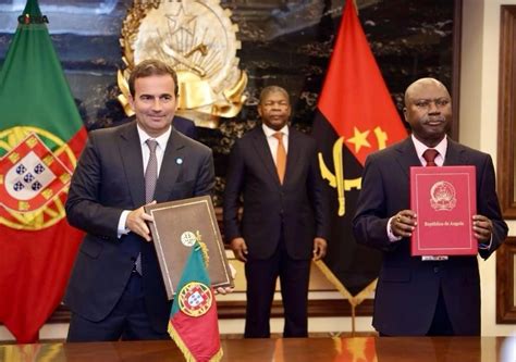 Coopera O Bilateral Angola E Portugal Refor Am La Os Novos