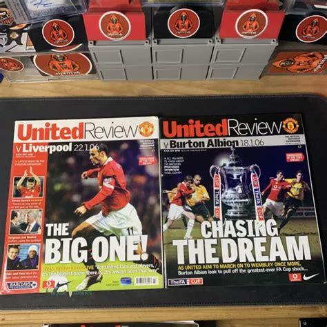 Manchester United Review Programme Bundle Of 25 200607 Season