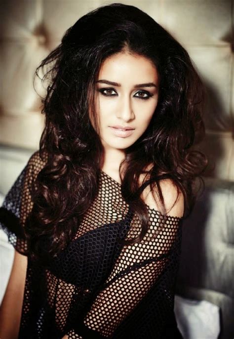 Shraddha Kapoor Hot Pics In Black Dress For Filmfare Magazine 2015