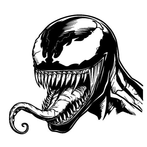 Free Venom Svg Vector File For Laser Cutting K Laser Cutter