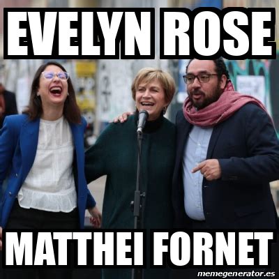 Meme Personalizado Evelyn Rose Matthei Fornet