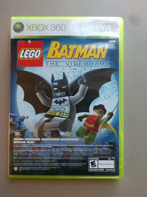 Lego Batman The Videogame Pure Xbox 360 Game Very Good 2 Games In 1 1588588010 Ebay