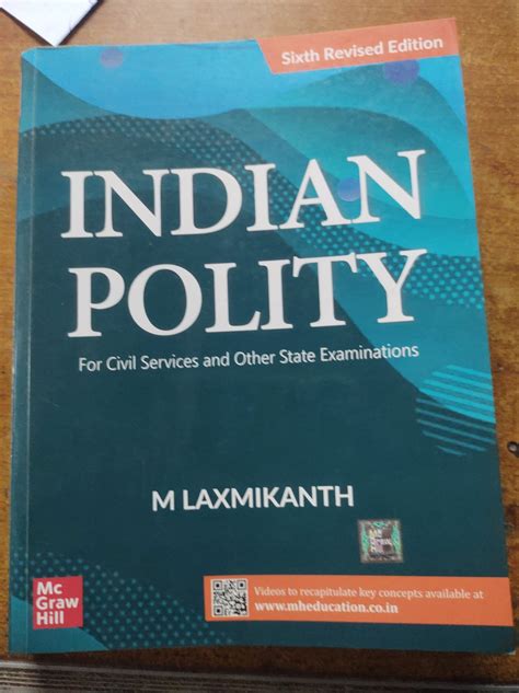 Buy Indian Polity M Laxmikant Th Edition Revised Bookflow