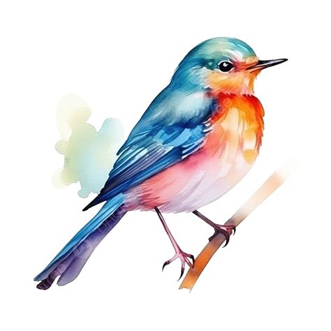 鳥 水彩画 動物イラスト素材透過、pngフリー画像ダウンロード Pngtree