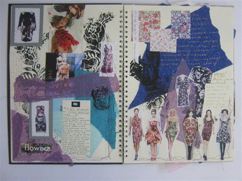 BA (Hons) Fashion: Sketchbook Example