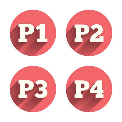 Vetores de Ícones De Estacionamento Placa No Primeiro E Segundo Andar e ...