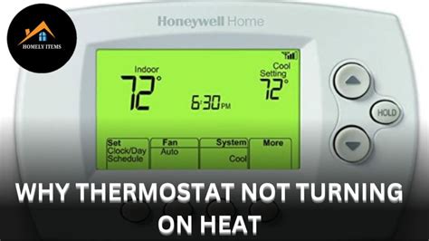 How To Fix Thermostat Not Turning On Heat Common Causes And Fixes