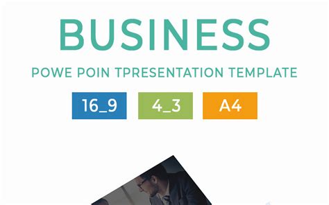 Business PowerPoint template #67451 - TemplateMonster