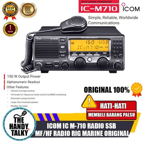 Jual ICOM IC M710 SSB M 710 RADIO SSB M 710 MF HF RADIO SSB MF HF RIG