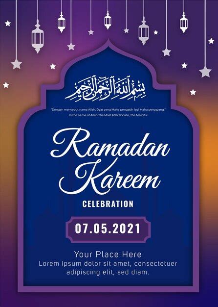 Premium Vector Ramadan Creative Flyer