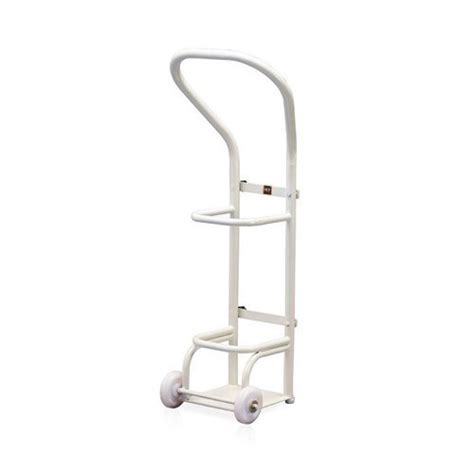 Durable Oxygen Cylinder Trolley At Best Price In Delhi Jain Surgical Health Private Limited