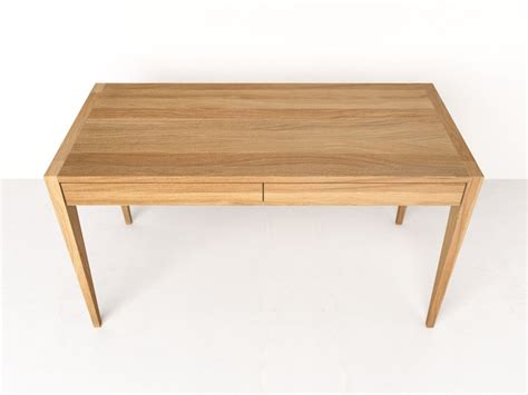 Minimalistic Solid Oak Wood Desk - Etsy