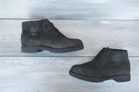 Timberland waterproof мужские кожаные ботинки черного цвета зимние ...