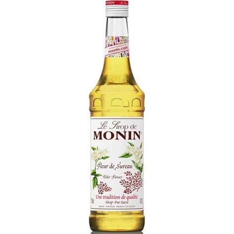 Holunderbl Te Fleur De Sureau Monin Premium Sirup Alkoholfrei Cl