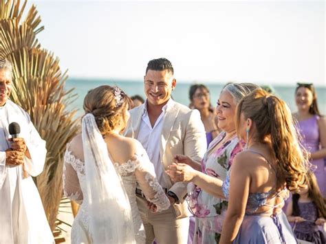 La Boda De Daniel Y Miriam En Playa Del Carmen Quintana Roo Bodas Mx