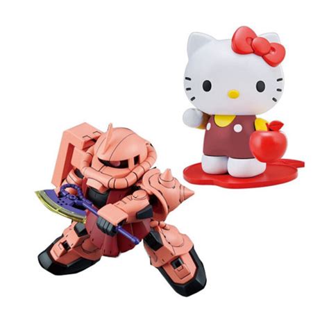 Gundam Gunpla Sd Cross Silhouette Hello Kitty Ms 0 Bandai 61029