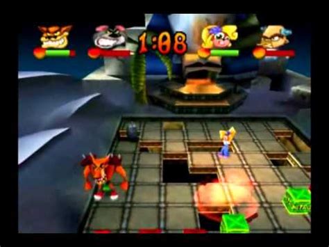 Crash Bash Warp Room 2 Crystal Cave 27 Space Bash Lv 3 YouTube