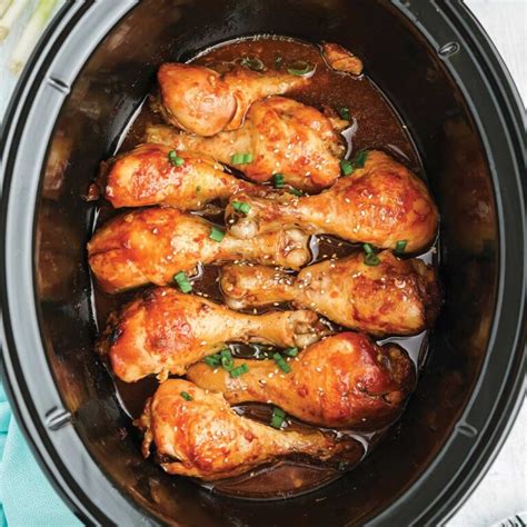 5 Ingredient Slow Cooker Chicken Legs Fresh Coast Eats