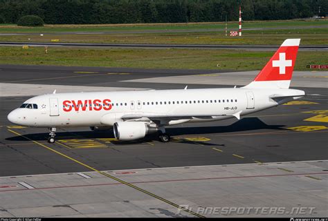 HB JLQ Swiss Airbus A320 214 Photo by Kilian Feßler ID 1202947