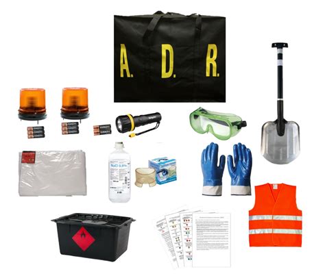 Комплект ADR для 9 класса опасности – оборудование для перевозки | Neftitek