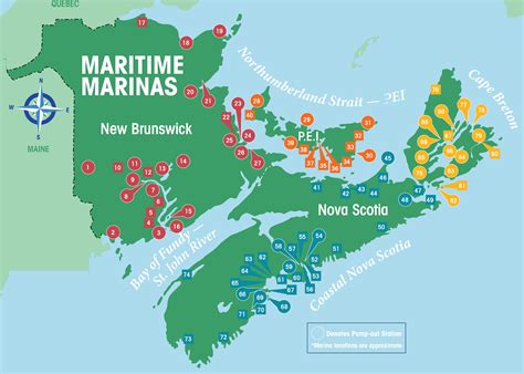 Printable Map Of The Maritimes