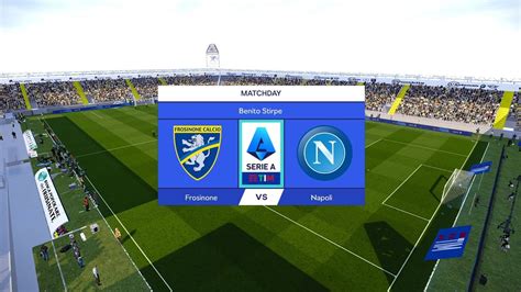 Frosinone Vs Napoli Stadio Benito Stirpe 2023 24 Serie A PES 2021