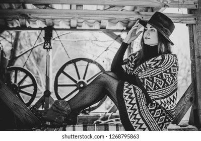 Stylish Latina Hipster Girl Modern Native Stock Photo Shutterstock