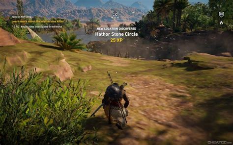 Assassins Creed Origins Guide And Walkthrough Hathor Stone Circle Location