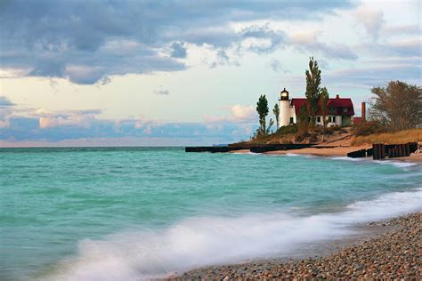 Beacon Of Hope At Point Betsie Lighthouse Photograph By Craig Sterken