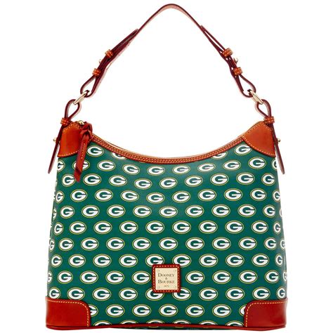 Dooney And Bourke Green Bay Packers Womens Green Hobo Purse