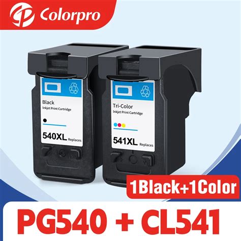 Colorpro PG540 CL541 PG 540 CL 541 For Canon 540XL 541XL Ink Cartridge