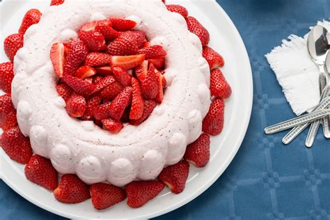 Recette Bavarois Aux Fraises Marie Claire