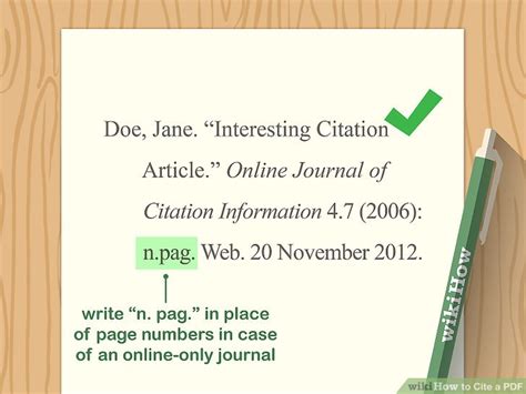 4 Ways To Cite A Pdf Wikihow