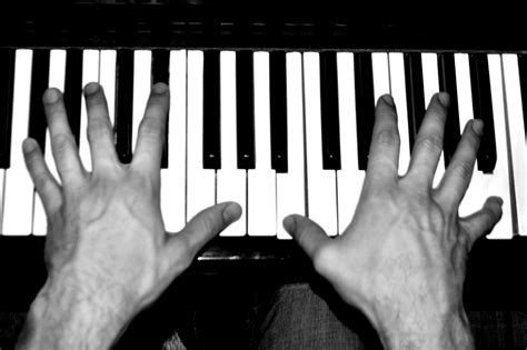 Free Images Hand Music Black And White Technology Piano Musician