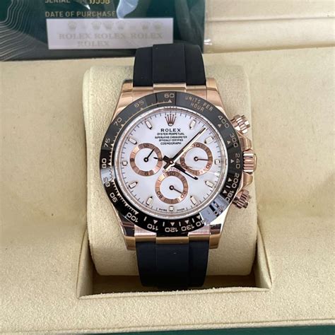 Best Fake Rolex Daytona Copy Cosmograph Oysterflex White Dial