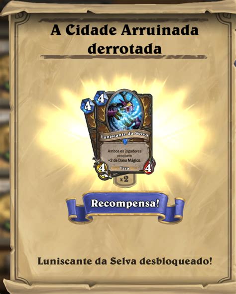 Cristal De Mana Hearthstone Brasil Complete A Cidade Arruinada No