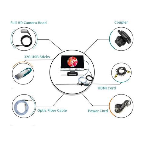 Tuyou Medical 1080P Laparoscopic Diagnostic Endoscopic Camera With 15 6