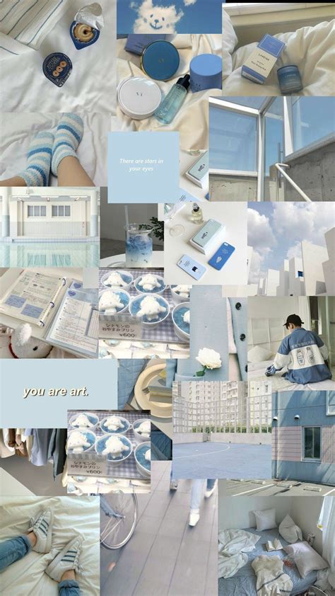 soft blue aesthetic