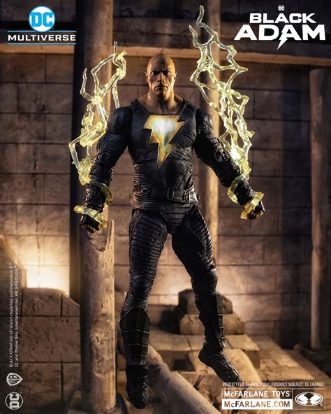 Mcfarlane Toys Debuts Incredible First 7” Figure For Black Adam Film